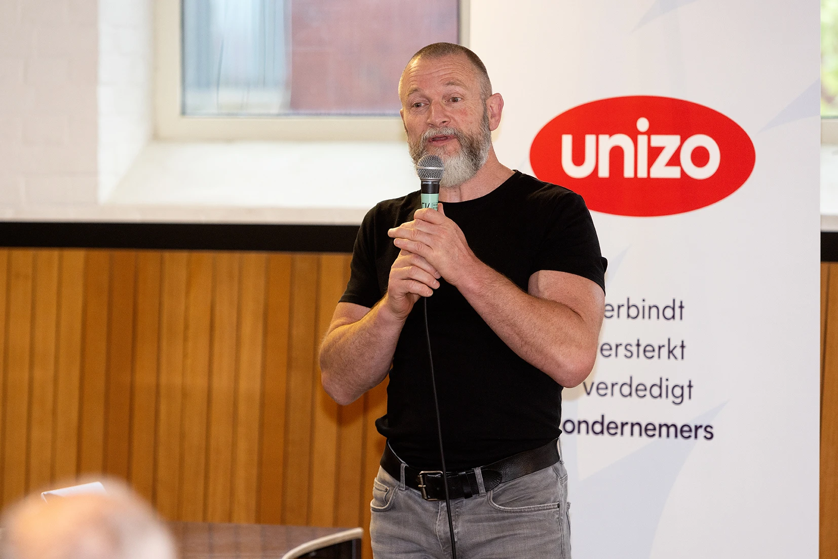 Sfeerfotografie voor Unizo aan de Vaartkom in Leuven.